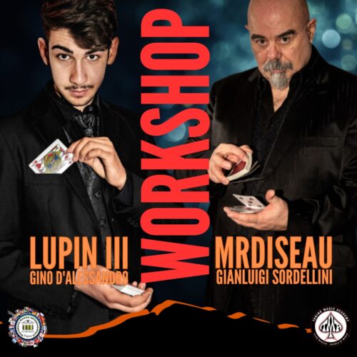 Workshop con MrDiseau e Lupin III